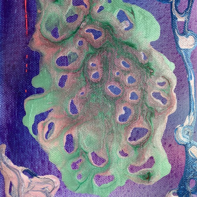 色とりどりの絵