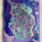 幻想的な葉の絵