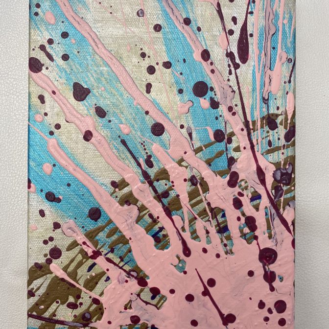 噴火の絵画