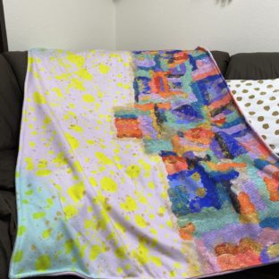 オリジナルアートブランケット～私の街バージョン～