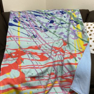 オリジナルアートブランケット～枠をぶっ壊せバージョン～